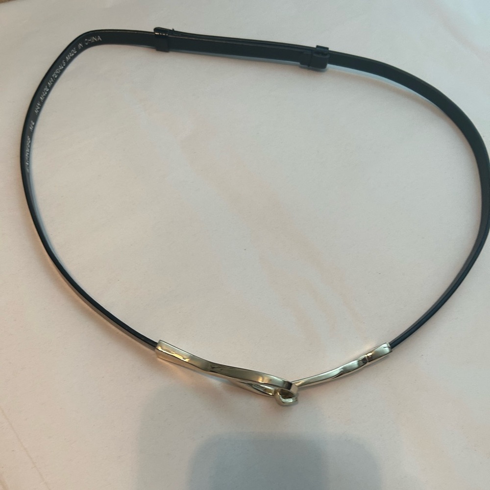 Black belt, Express. Medium with metal (silver) closure, NWOT